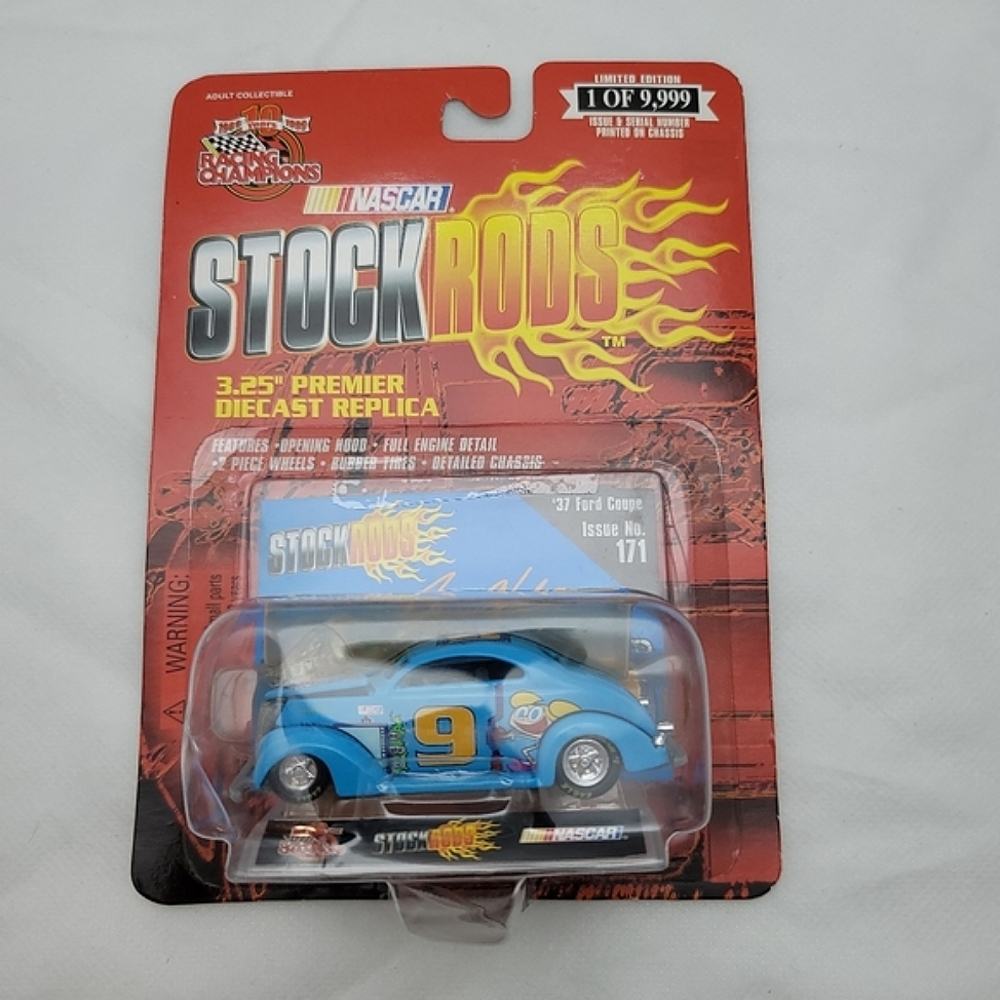 Racing Champions Stock Rods Issue No. 171 '37 Ford Coupe Dexter's Laboratory